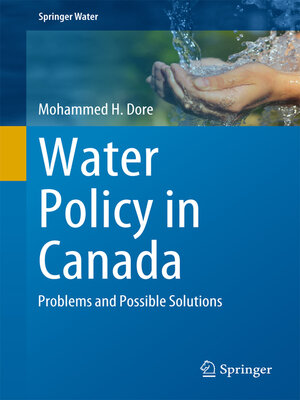 cover image of Water Policy in Canada